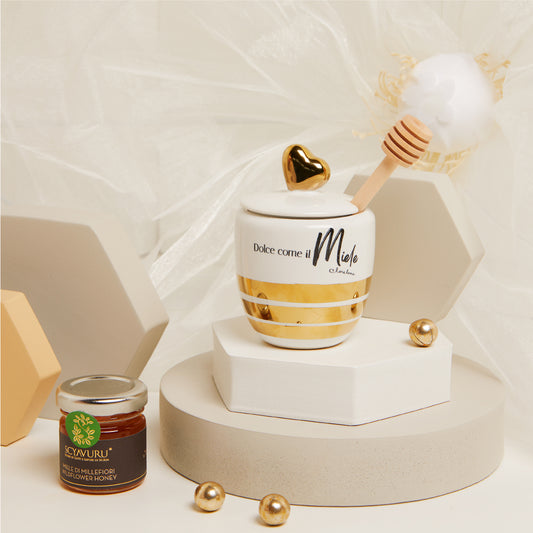 Bomboniera Claraluna Porta Miele Oro 25101