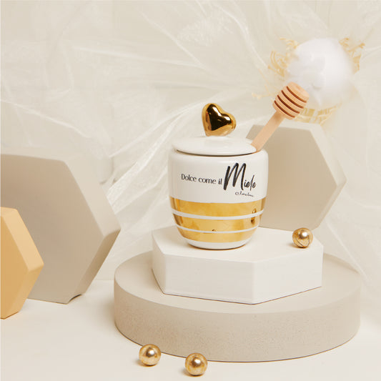 Bomboniera Claraluna Porta Miele Oro 25101