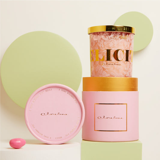 Bomboniera Claraluna Candela Profumata "FELICITÀ" - 25172