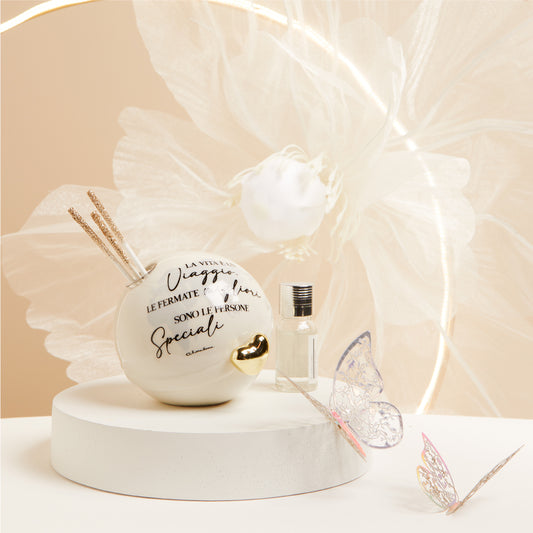 Bomboniera Claraluna Profumatore per Ambienti Mondo con Cuore - 25204