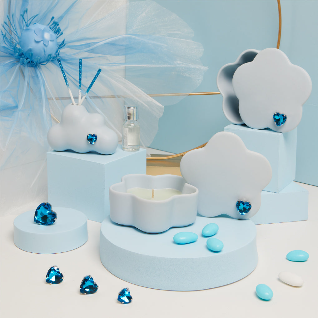 Bomboniera Profumatore per ambienti a forma di Nuvola Azzurra - 25353