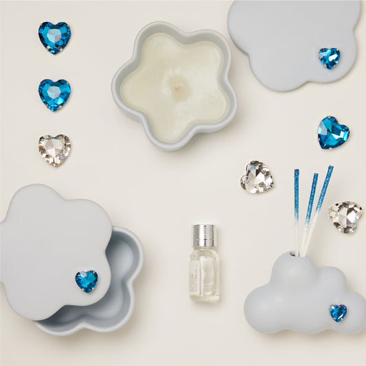 Bomboniera Profumatore per ambienti a forma di Nuvola Azzurra - 25353