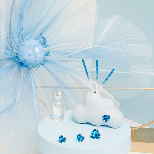 Bomboniera Profumatore per ambienti a forma di Nuvola Azzurra - 25353