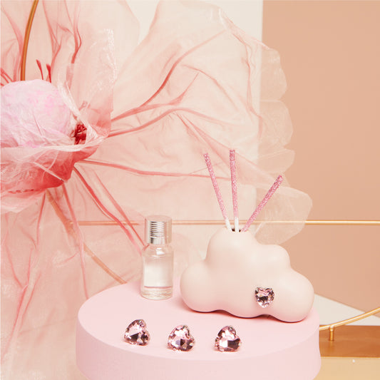 Bomboniera Profumatore per Ambienti a forma di Nuvola Rosa - 25355