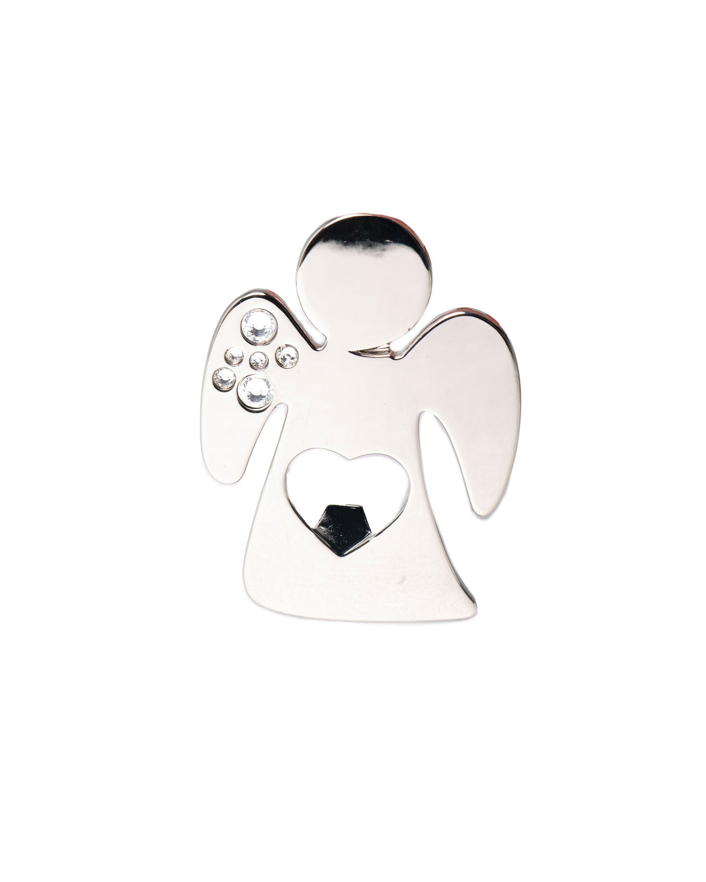 Apribottiglie Acciaio con Strass Angelo 5 PEZZI