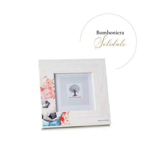 Bomboniera Cornice Sport Calcio Regali di Cuore