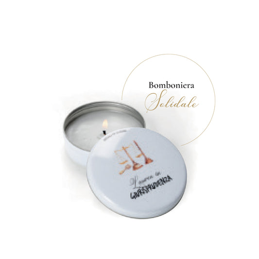 Candela in Latta Laurea Giurisprudenza Regali di Cuore