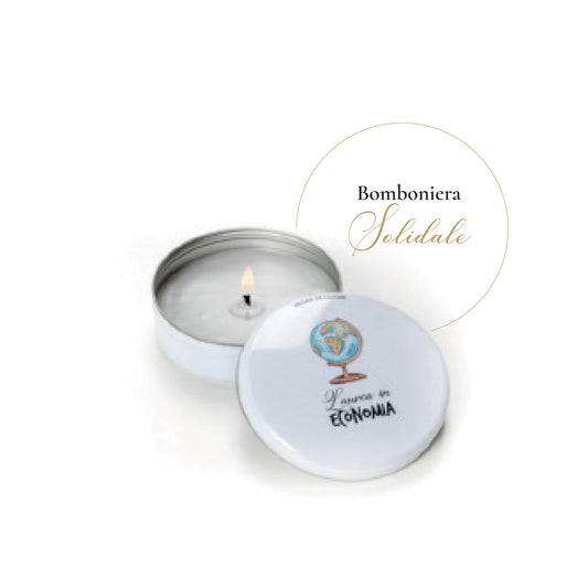 Candela in Latta Laurea Economia Regali di Cuore