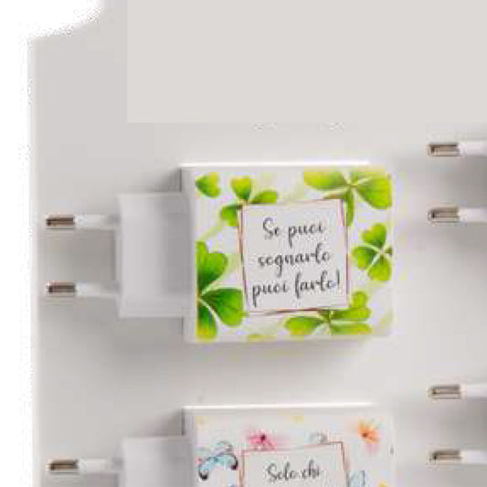 Bomboniera Carica Batterie USB Fantasie Tema Natura Dolcicose