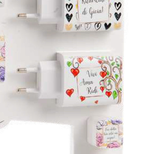 Bomboniera Carica Batterie USB Fantasie Tema Natura Dolcicose