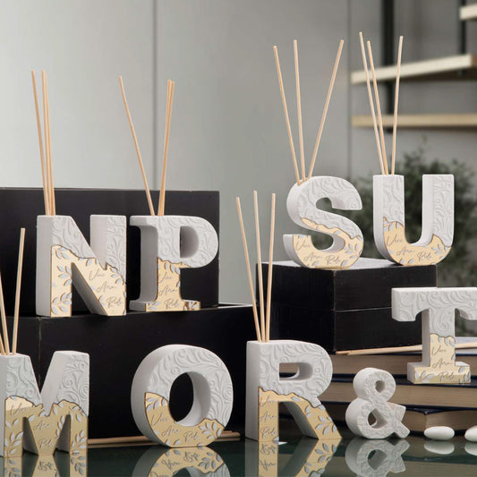 Bomboniera Diffusore di Fragranza Lettera V Dolcicose