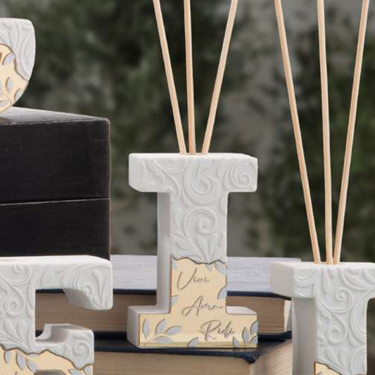 Bomboniera Diffusore di Fragranza Lettera I Dolcicose