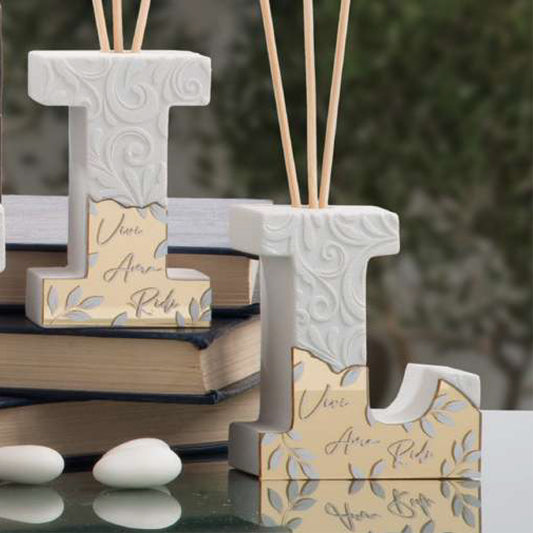 Bomboniera Diffusore di Fragranza Lettera L Dolcicose