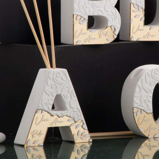 Bomboniera Diffusore di Fragranza Lettera A Dolcicose