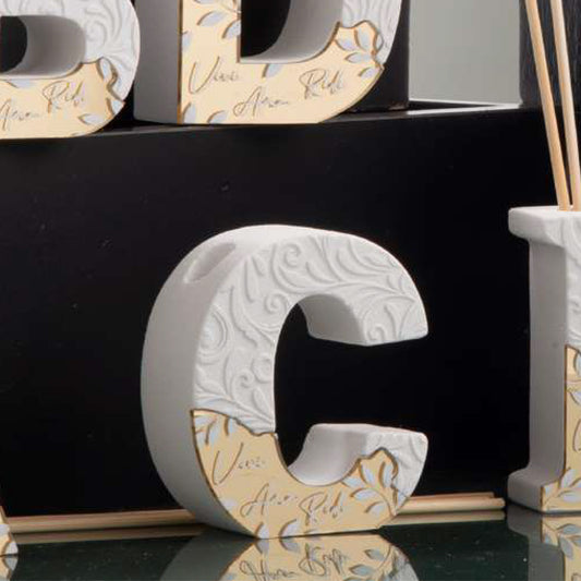 Bomboniera Diffusore di Fragranza Lettera C Dolcicose