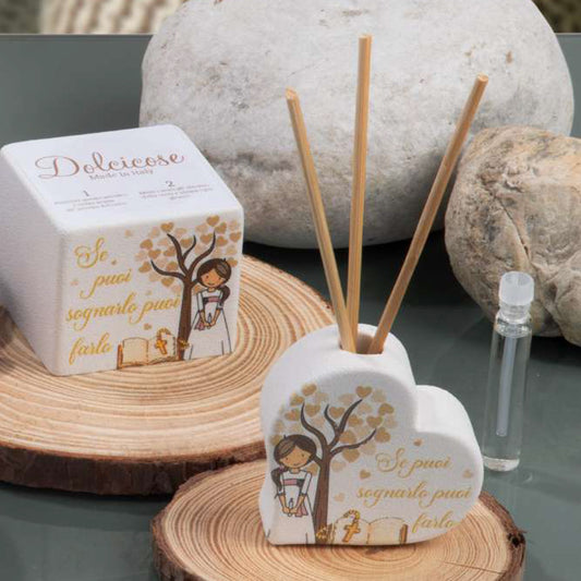 Bomboniera Diffusore di Fragranza Femmina Se puoi sognarlo puoi farlo Dolcicose