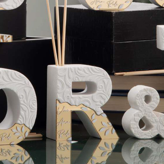 Bomboniera Diffusore di Fragranza Lettera R Dolcicose