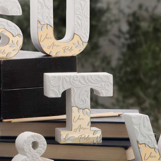 Bomboniera Diffusore di Fragranza Lettera T Dolcicose