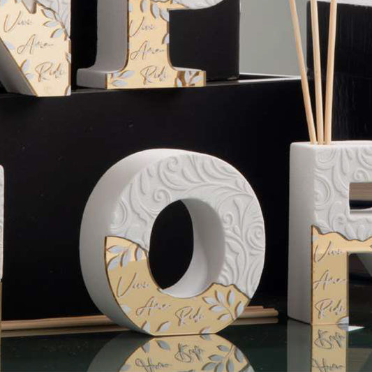 Bomboniera Diffusore di Fragranza Lettera O Dolcicose