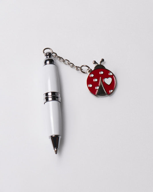 Mini Penna Coccinella Rossa Margot 10 PEZZI
