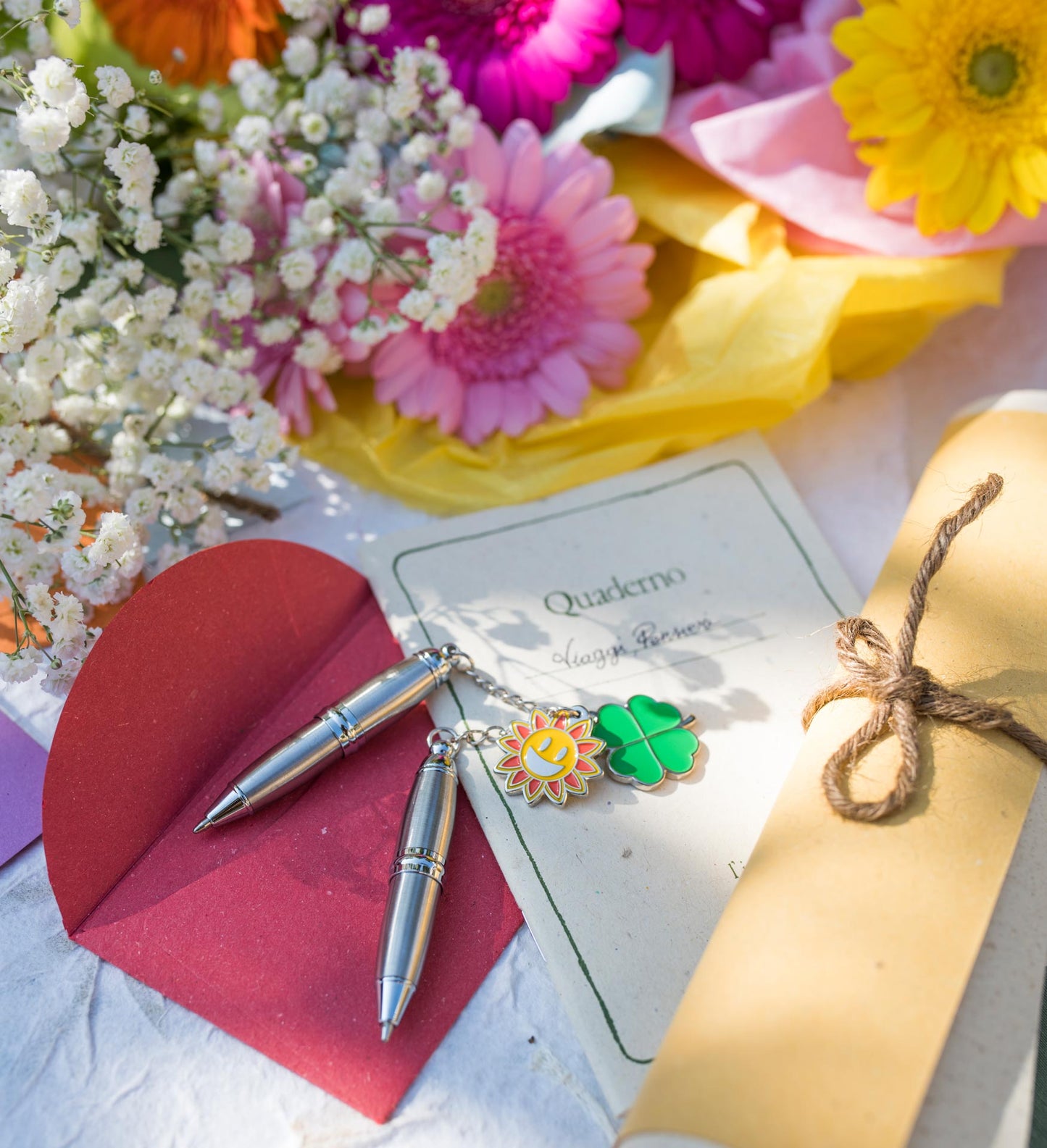 Mini Penna Quadrifoglio Verde Margot 10 PEZZI