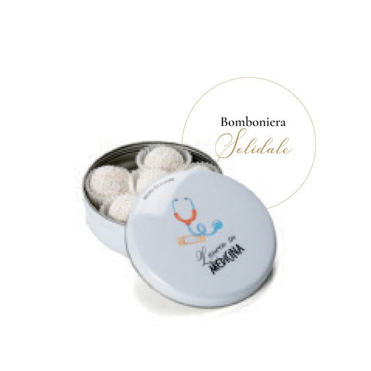 Scatola in Latta Medicina Regali di Cuore 10 PEZZI