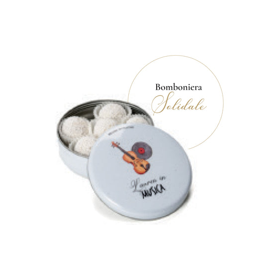 Scatola in Latta Musica Regali di Cuore 10 PEZZI