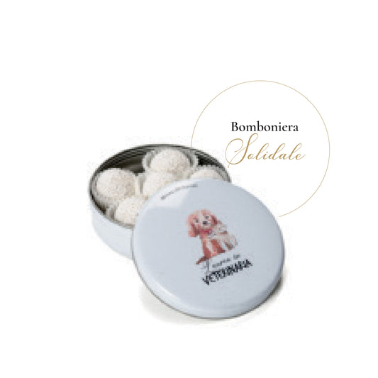 Scatola in Latta Veterinaria Regali di Cuore 10 PEZZI