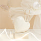 Bomboniera Diffusore Cuore Grande con Bastoncini Glitter 25124