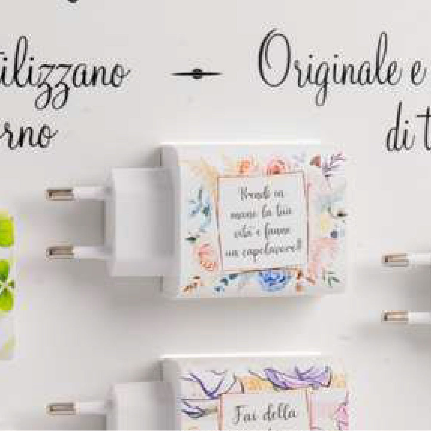 Bomboniera Carica Batterie USB Fantasie Tema Natura Dolcicose