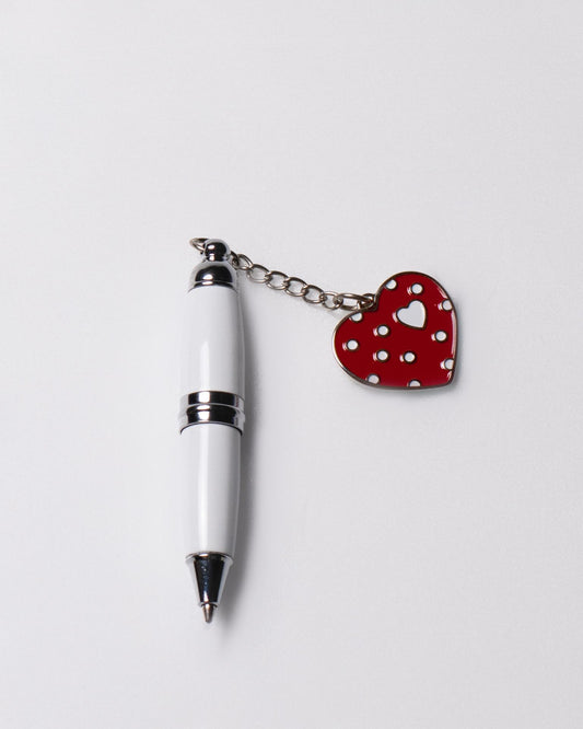 Mini Penna Cuore Rosso Margot 10 PEZZI