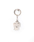 Portachiavi Acciaio con Strass Angelo Margot 10 PEZZI